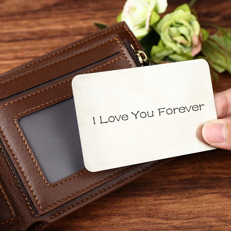Personalized Photo Wallet Insert Card - Valentine's Day 02